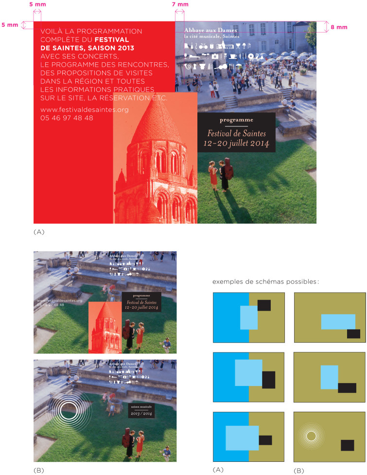 Uli Meisenheimer- Charte graphique complète pour 
La cité musicale, Saintes
2014