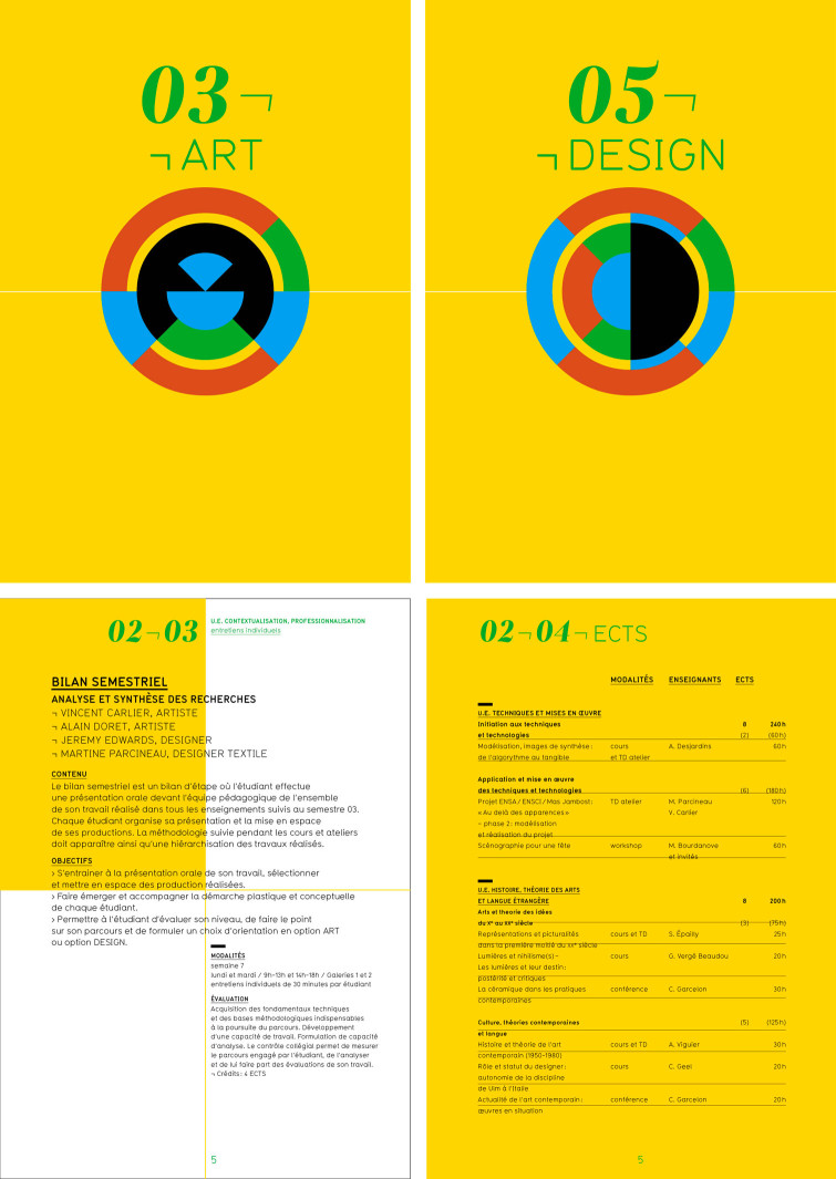 Uli Meisenheimer- École nationale supérieure d’art Limoges-Identité visuelle-2011-2015