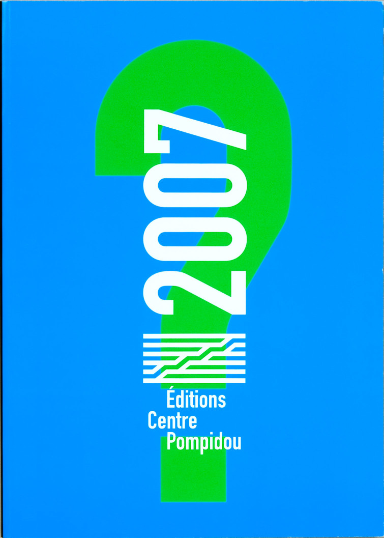 Uli Meisenheimer-Déploiement de l’identité visuelle du Centre Pompidou, Paris, réalisé entre 1995 et 2006 à l’Atelier de création graphique / Pierre Bernard