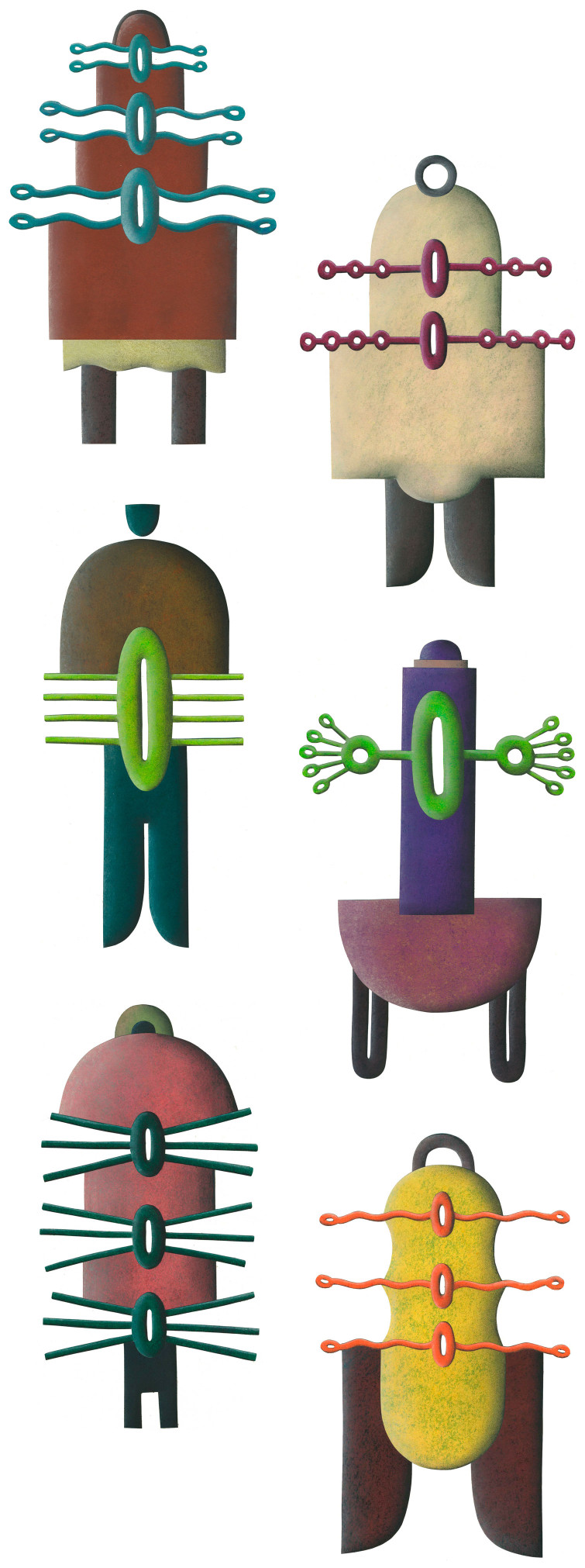 Uli Meisenheimer-Das-männlich-weiblich-Phaenomen-Idée, textes et illustrations- diplôme Folkwangschule Essen 1994